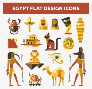 This Png File Is About Papyrus Free Png , Pyramid Png - Egypt Flat Design Icons #8620024