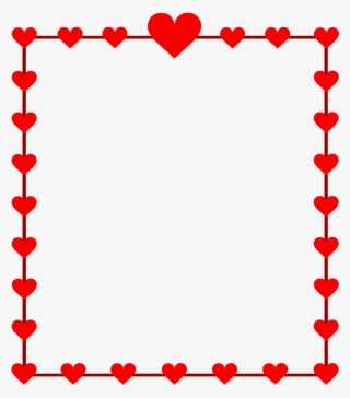 Mq Sticker - Valentines Border Clip Art #8620130