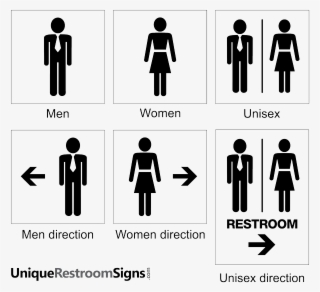 Bathroom Sign Template - Sign #8620426