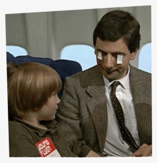 Mr Bean Aeroplane - Mr Bean On The Plane #8620512