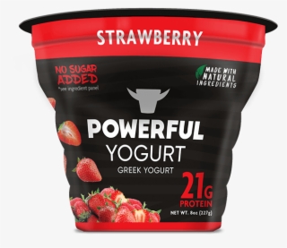 Strawberry Yogurt - High Protein Greek Yogurt #8620580