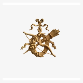 Bow And Sheath Wreath - Bronze #8621141