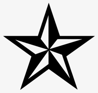 An Idea For A Black Tattoo With A Big Black Star #8621173