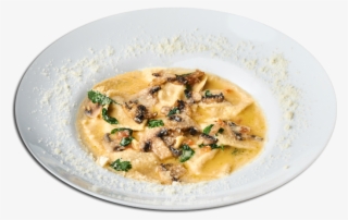 Ravioli Stuffed With Rabbit And Tomato-mushroom Sauce - Yellow Curry #8621921