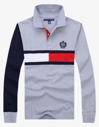 Tommy Hiliger Shirts For Men - Tommy Hilfiger Long Sleeve Shirt Men #8622585