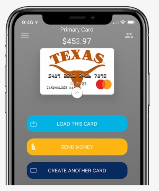Texas Longhorns Fancard Prepaid Mastercard® In The - University Of Texas #8623805