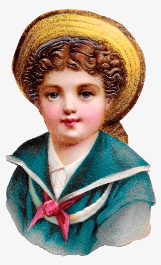 Victorian Sailor Boy Clipart Download - Child #8624805