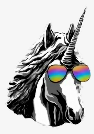 Unicorn Sticker Clipart , Png Download - Cool Unicorn #8624938