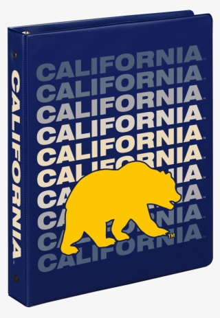 University Of California Berkeley 1" Binder With Bear - Boar #8625520