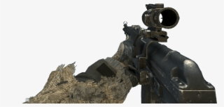 Modern Warfare A With Acog Sight Pictures And Ideas - Sniper Rifle #8625898