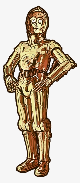 Load Image Into Gallery Viewer, C3po - Illustration #8626366