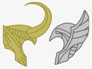 Thor Clipart Thor Helmet - Thor And Loki Helmet #8626504