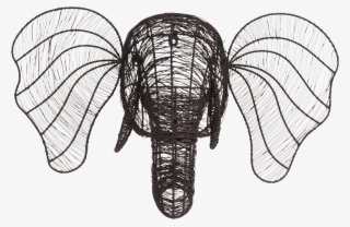 Nkuku Eko Wire Elephant Head #8626602