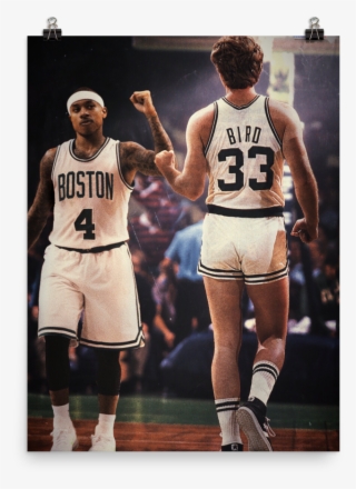 Legend In The Making Boston Poster - Larry Bird #8626654