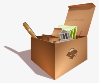 Free Clipart - Box With Materials Clipart #8627656
