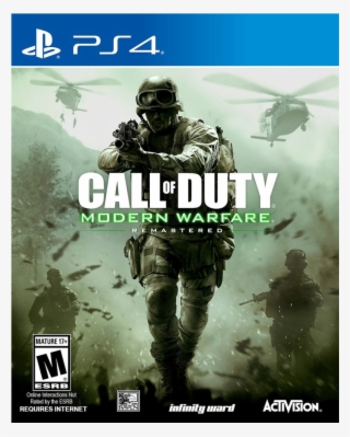 Call Of Duty Modern Warfare Remastered Playstation - Ps4 Game Call Of Duty #8628589