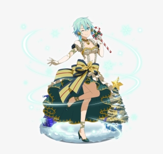 Sinon - Merry Christmas Draw Of Anime Christmas Girl #8629274