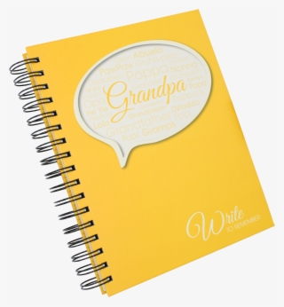 Write To Remember Grandpa Interview Journal - Sketch Pad #8629388