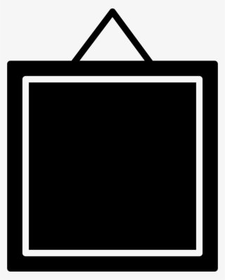 Square Museum Art Frame Comments - Square Picture Frame Silhouette #8630335