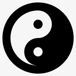 Font Awesome 5 Solid Yin-yang - Yin Yang Icon #8630866