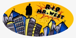 The Original Dark Knight Oval Car Magnet - Graphic Design #8631274