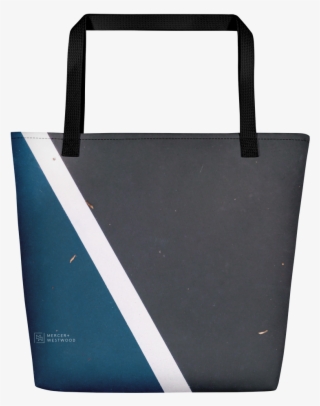 Beach Bag "straight Lines" By Mercer Westwood Mercer - Tote Bag #8631836