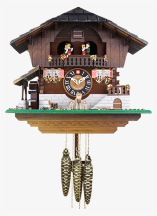 Kuckucksuhr Barry & Die Welpen - Cuckoo Clock #8631966