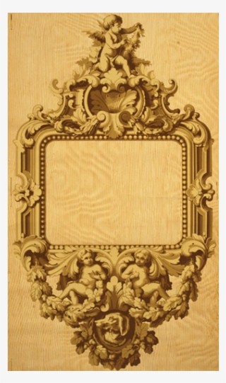 Trompe L'oeil Mirror Frame - Illustration #8632118