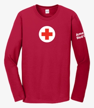 100% Cotton Classic Long Sleeve T Shirt With American - Long-sleeved T-shirt #8632414