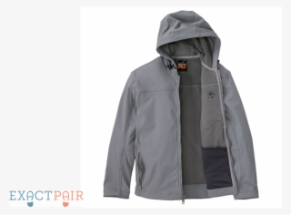 Men's Timberland Pro® Power Zip Hooded Softshell Jacket - Hood #8633119