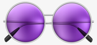 Free Png Download Round Sunglasses Purple Clipart Png - Hippie Glasses Transparent Background #8633919