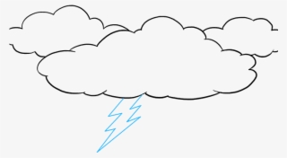 How To Draw Lightning - Easy To Draw Lightning #8634355