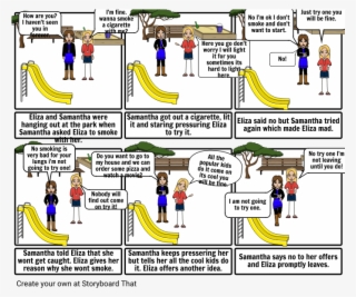 Refusal Skills Comic - Cartoon #8634511