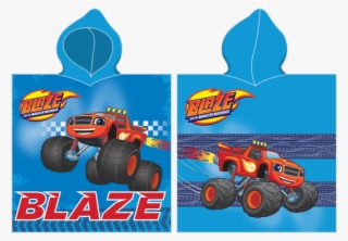 Blaze And The Monster Machines - Poncho #8634512