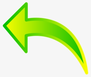 849 X 720 4 - ลูก ศร โค้ง สี เขียว #8634964