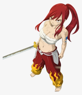 Fairy Tail Wiki - Erza Scarlet No Background #8635355