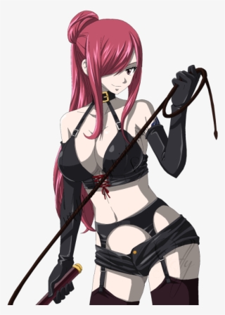 Anime Big Boobs - Sexy Erza Scarlet Anime #8635575