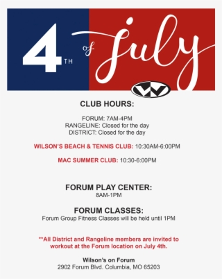 July 4th Hours2018 - Poster #8635963