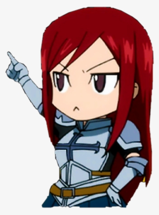 Anime Sticker - Chibi Erza #8636424