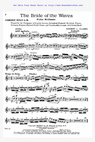 The Bride Of The Waves Sheet Music - Violin Concerto Tchaikovsky Op 35 #8637124