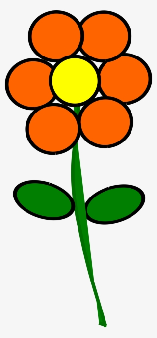 This Free Icons Png Design Of Flower 3 Orange #8637170