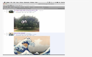 I Guess Reddit Likes To Put Eyes On Stuff - Tardis V Katsushika Hokusai #8637388