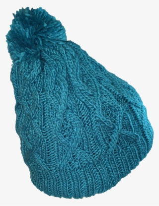 Winter-hats Ladies Fleece Lined Cable Knit Pom Hat - Knit Cap #8638015