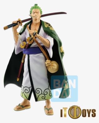 Non Scale Figure One Piece Roronoa Zoro Japanese Style - One Piece Roronoa Zoro Japanese Style Figure #8638024