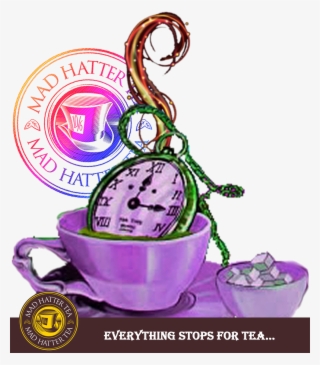 Mad Hatter Tea With Fob Watch #8638098