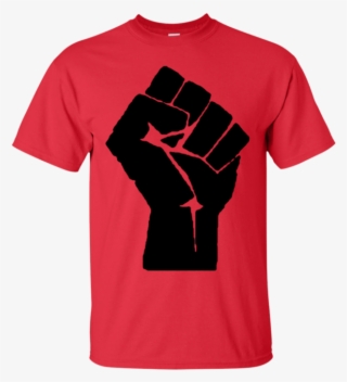 Black Power Fist - Introverts Unite Funny #8638254