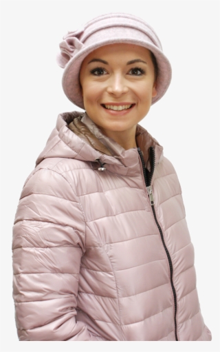 Soft Pink Winter Chemo Hat - Girl #8639217