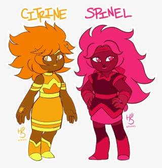 The Two Gems That Make Up My Gemsona Ruby - Spinel Crystal Gem #8639617