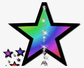 Falling Stars Clipart Hollywood Star - Shining Star Gifs Christmas #8639705