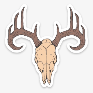 Deer Skull Sticker #8639971